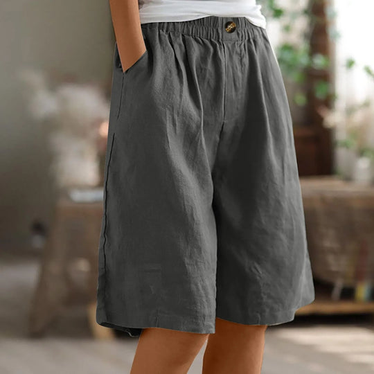 R&B | Premium Baumwoll-Leinen Damenhose