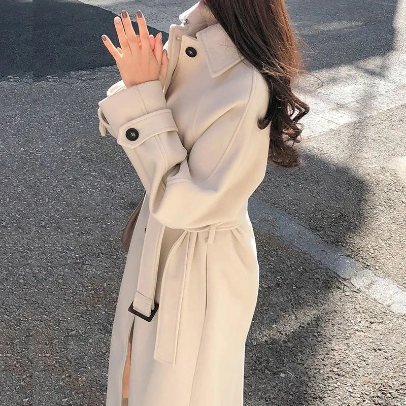 R&B | Trendige Lange Damenjacke