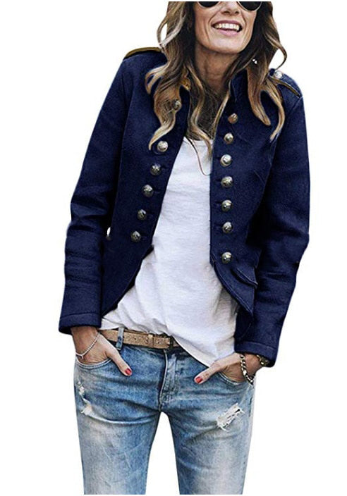 R&B | Blazer Mit Modernen Knöpfen Für Einen Schlanken, Trendigen Look
