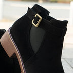 R&B | Runde Zehen Plattform Freizeitstiefel für Frühling und Herbst