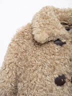 R&B | Teddyjacke für Damen mit Keren Schnallenverschluss