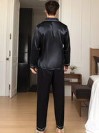 R&B | Herren-Pyjama-Set aus Satin