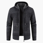 R&B | Strickjacke mit Kapuze - Modische Winterjacke für Alltag und Freizeit