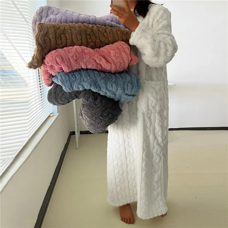 Fleece Teddy Kleid