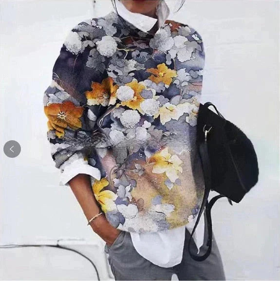 R&B | Eleganter Pullover mit Druck