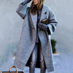 R&B | Eleganter Langer Damen Trenchcoat