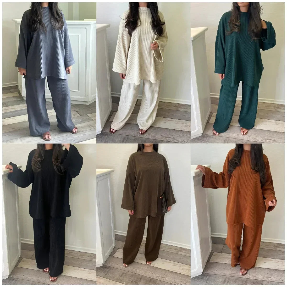 R&B | Komfort: Damen Corduroy Zweiteiler