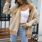 R&B | Gestrickte Strickjacke