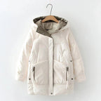 R&B | Oversized Winter Baumwoll Daunenjacke