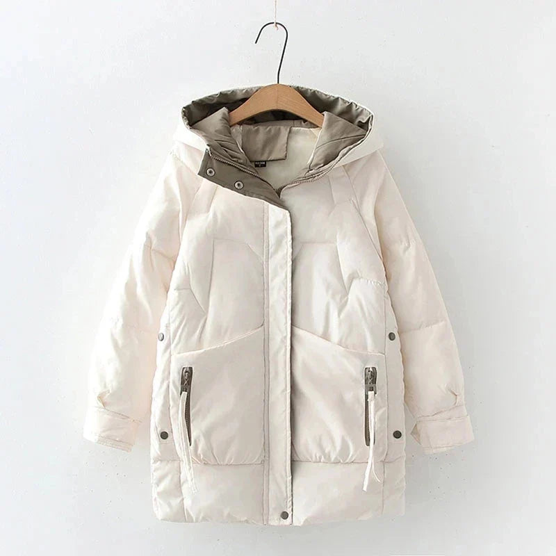 R&B | Oversized Winter Baumwoll Daunenjacke