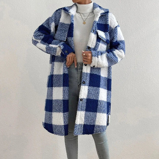 R&B | Karojacke mit Polarfleece
