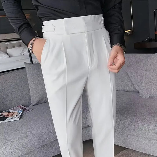 R&B | Chic Hochtaillierte Chinohose
