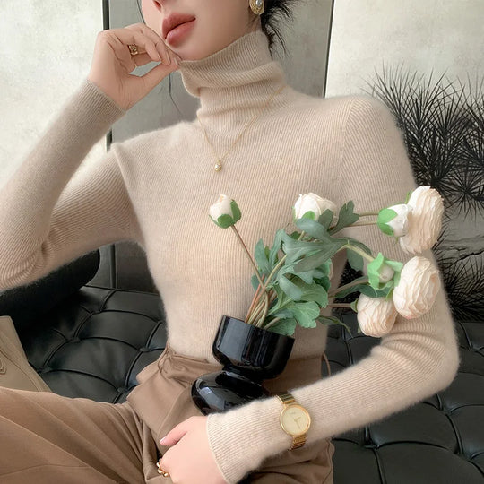R&B | Rollkragenpullover Aus Wolle