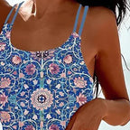 R&B | Stylischer Bedruckter Tankini Badeanzug