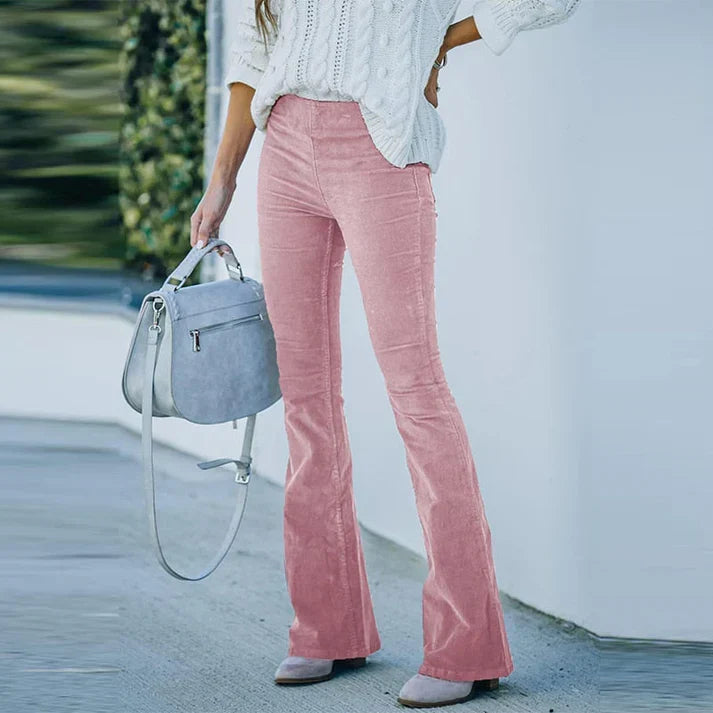 R&B | Frauen Corduroy Flare Hose