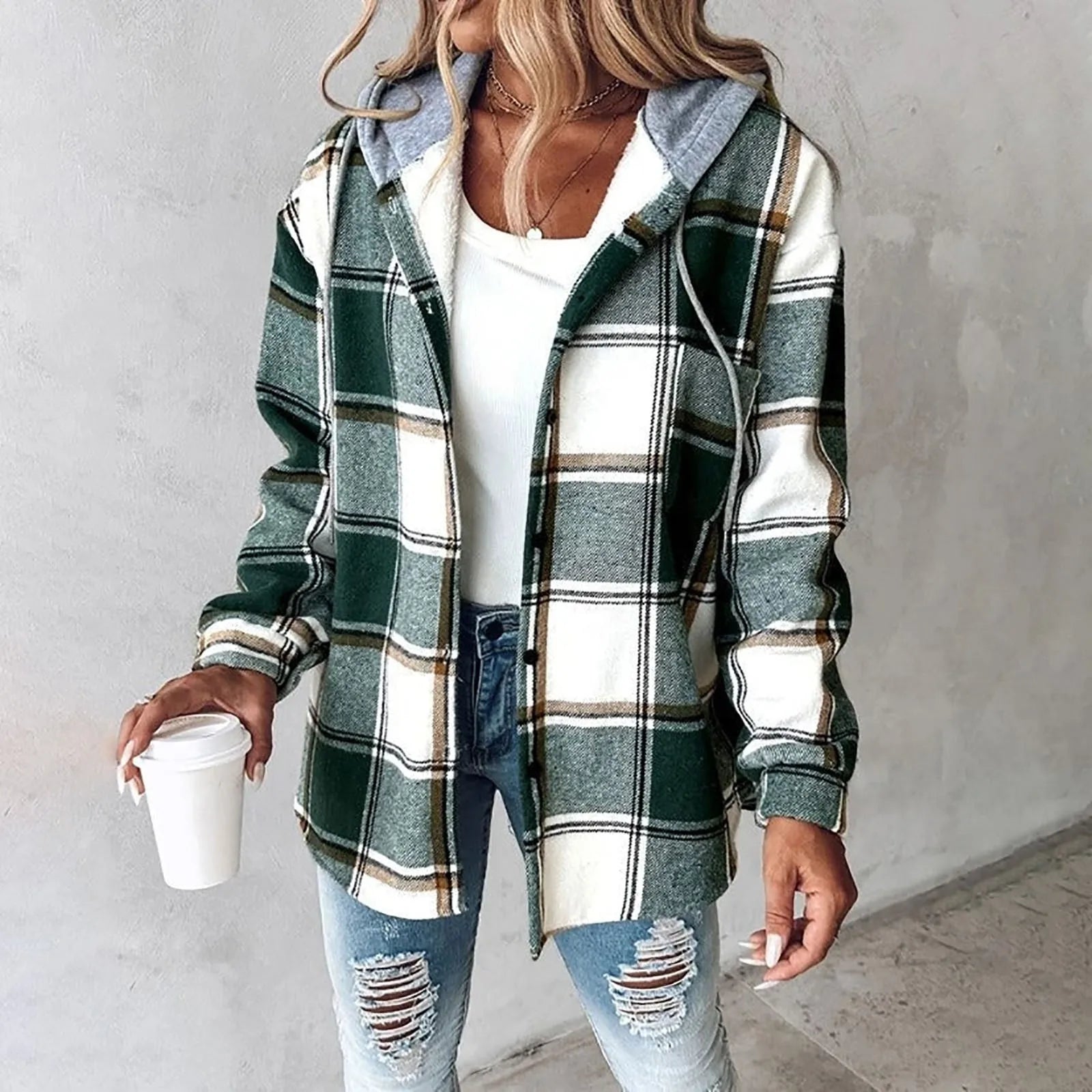 WARME UND MODISCHE JACKE