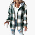R&B | Karierte Freizeitjacke mit Kapuze - Lässiger Herbst- und Winterstil