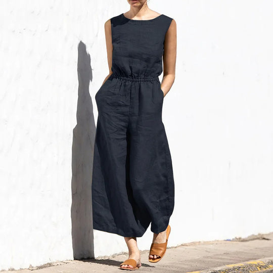 R&B | Baumwoll Leinen Overall