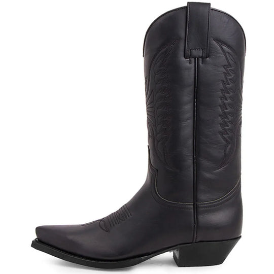 Klassische bestickte Cowboystiefel für zeitlosen Stil R&B