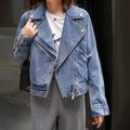 R&B | Weinlese Denimjacke