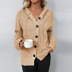 R&B | Strickjacke mit Kapuze