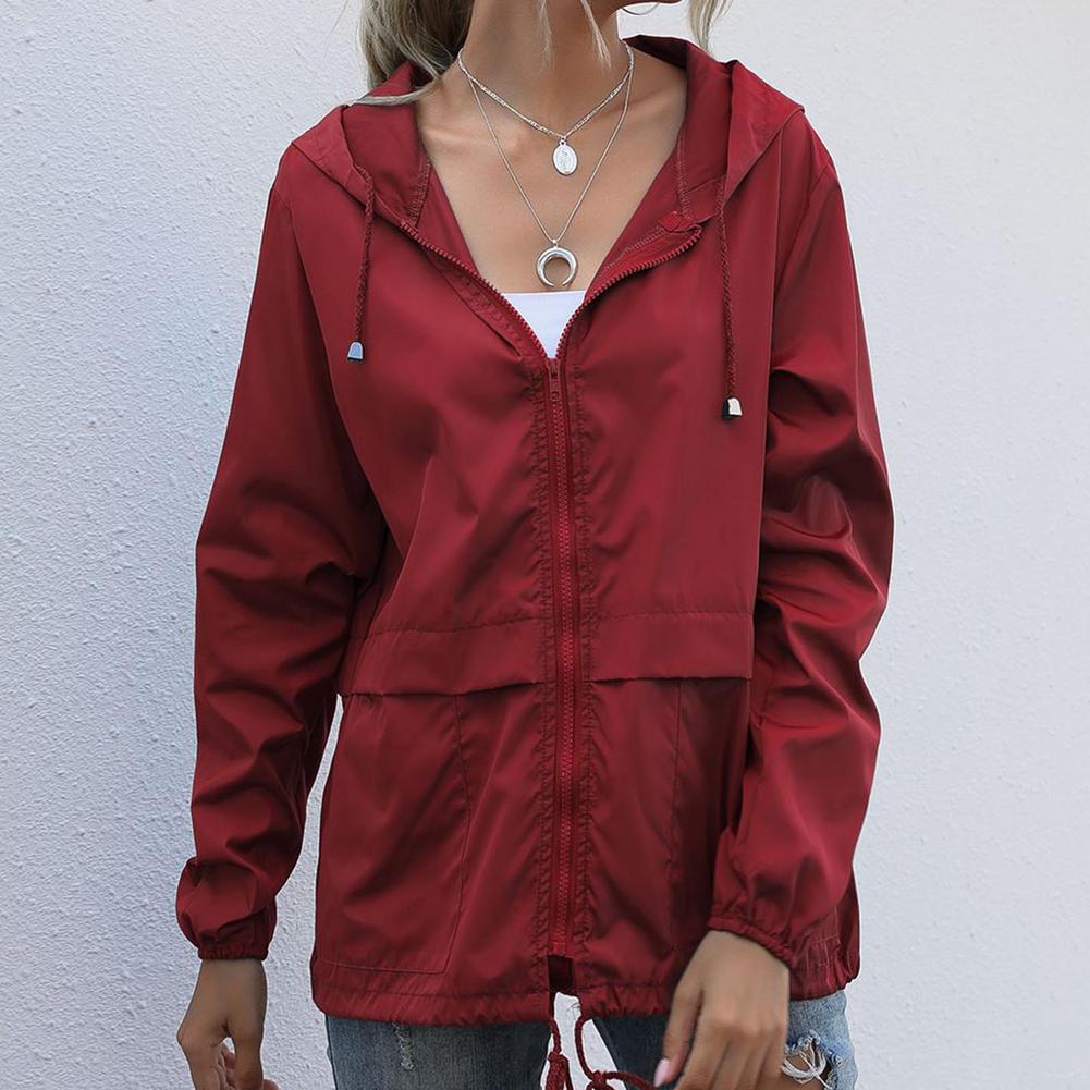 R&B | Winddichtes Sommerjacke mit Kapuze für Frauen