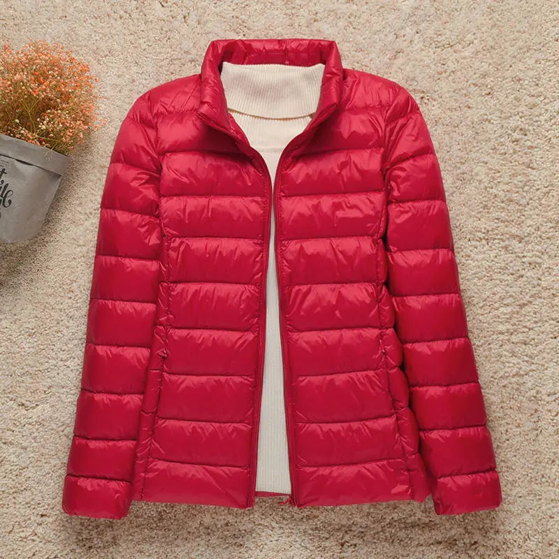 R&B | Winterjacke mit Reißverschluss und Kapuze und Langen Ärmeln - Winter