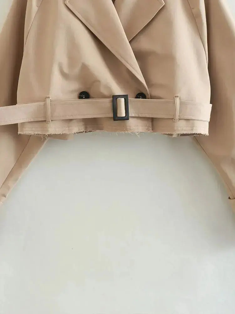 R&B | Gekürzter Trenchcoat