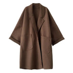 R&B | Übergroßer Wollmischung Trenchcoat