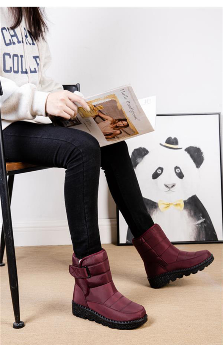 R&B | Die neuen rutschfesten, wasserdichten, gepolsterten Baumwollstiefel