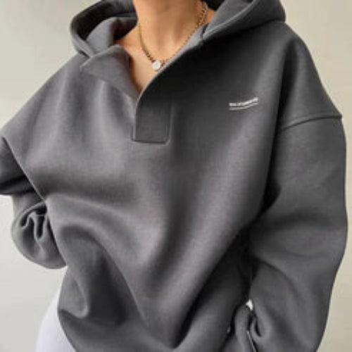 R&B | Modischer Lockere Kapuzenpullover