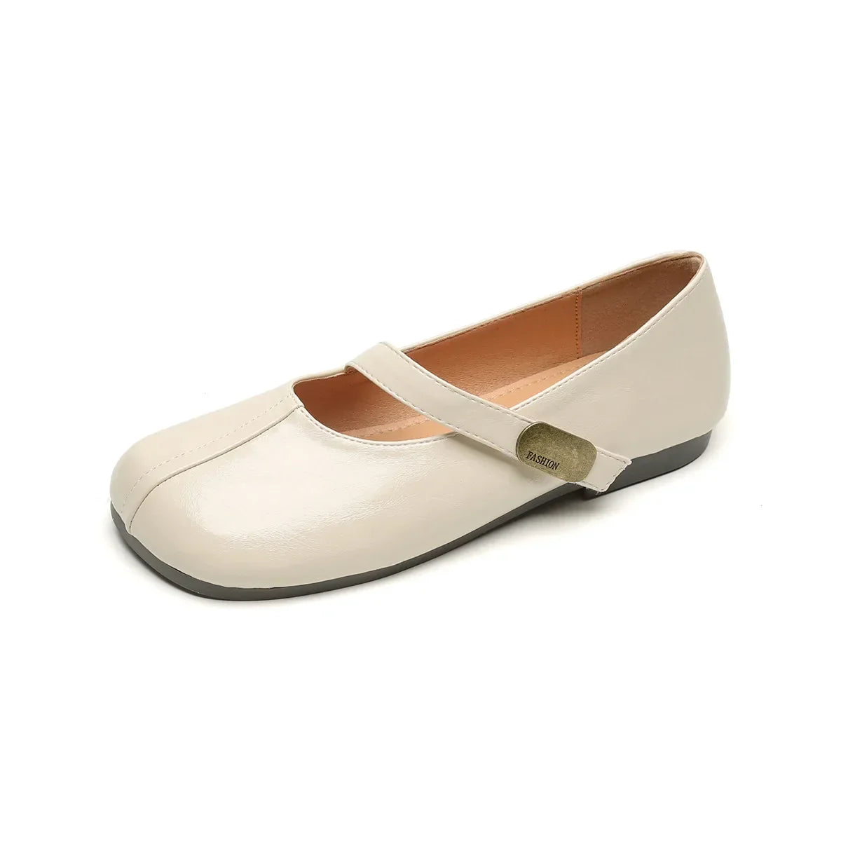 R&B | Neue Frühling Damen Outdoor-Schuhe Runde Zehen Design Mary Jane Schuhe Damen Lässige Flache Schuhe Arbeit Bootsschuhe Große Größen