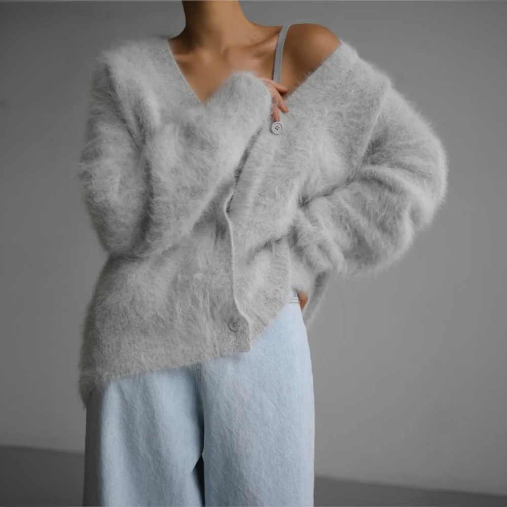 R&B | Bequeme Strickjacke