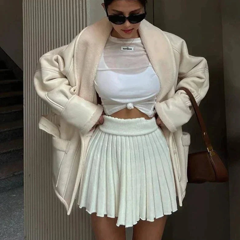R&B | Winter Pelz Lederjacke