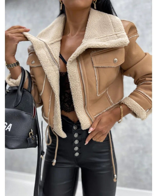 R&B | Warme Jacke Chic Saisonkollektion Ideal für den Winter