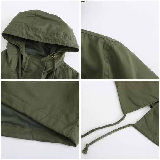 R&B | Damen Elegante Wasserdichte Regenjacke Für Outdoor Aktivitäten