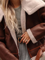 R&B | Kunstlederjacke mit Edler Optik