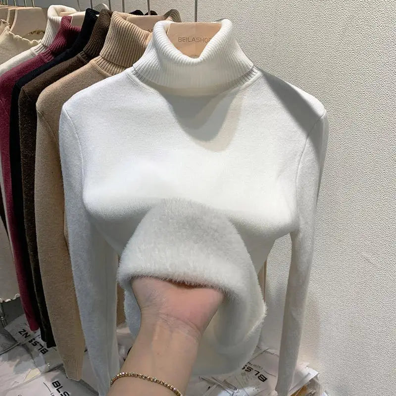 R&B | Rollkragenpullover Modisch Warm Herbst Winter Elegant