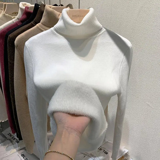R&B | Rollkragenpullover Modisch Warm Herbst Winter Elegant