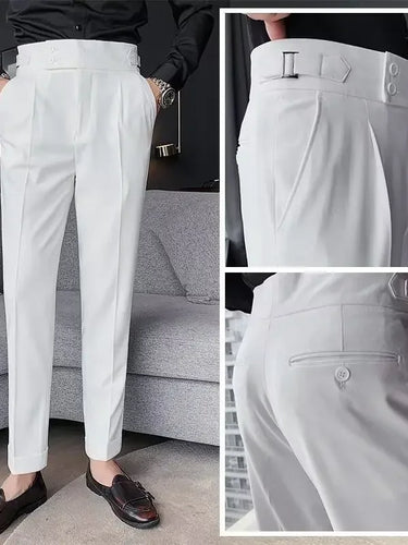 R&B | Chic Hochtaillierte Chinohose