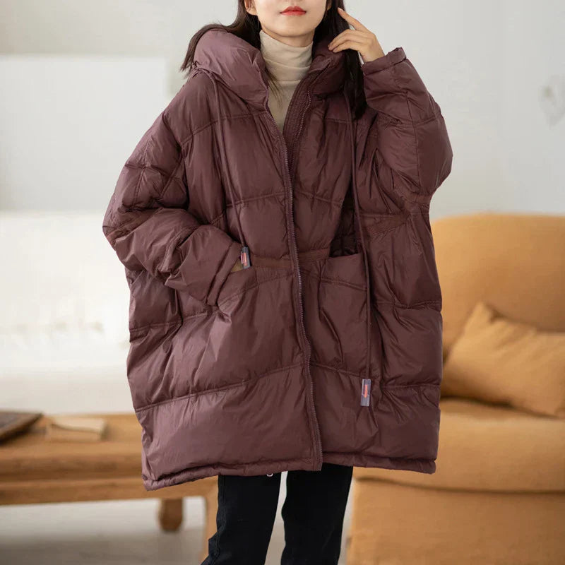 R&B | Winter Oversized Daunen Kapuzenjacke
