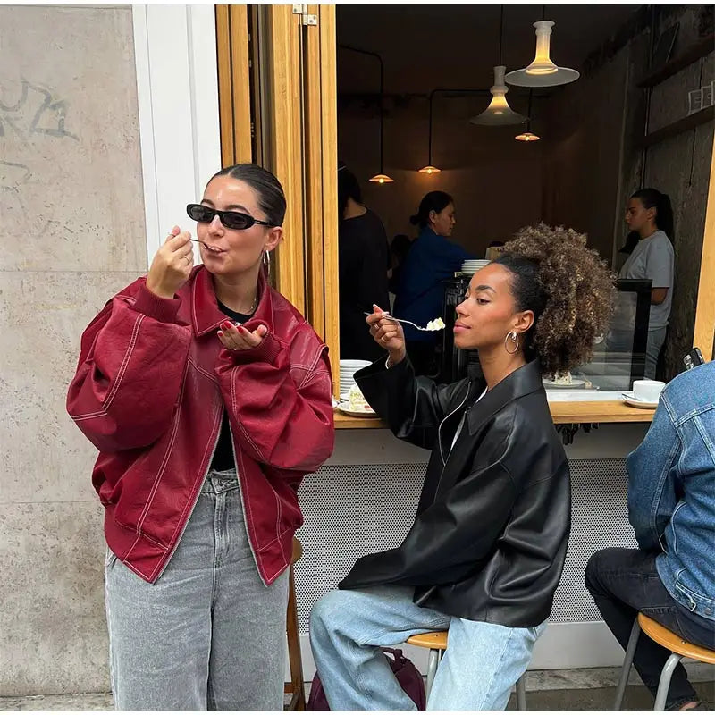 R&B | Lederjacke - Stilvoll & Modern