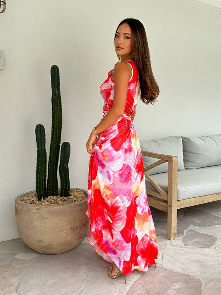 R&B | Damen Langrock Kleid Elegant und Fließend