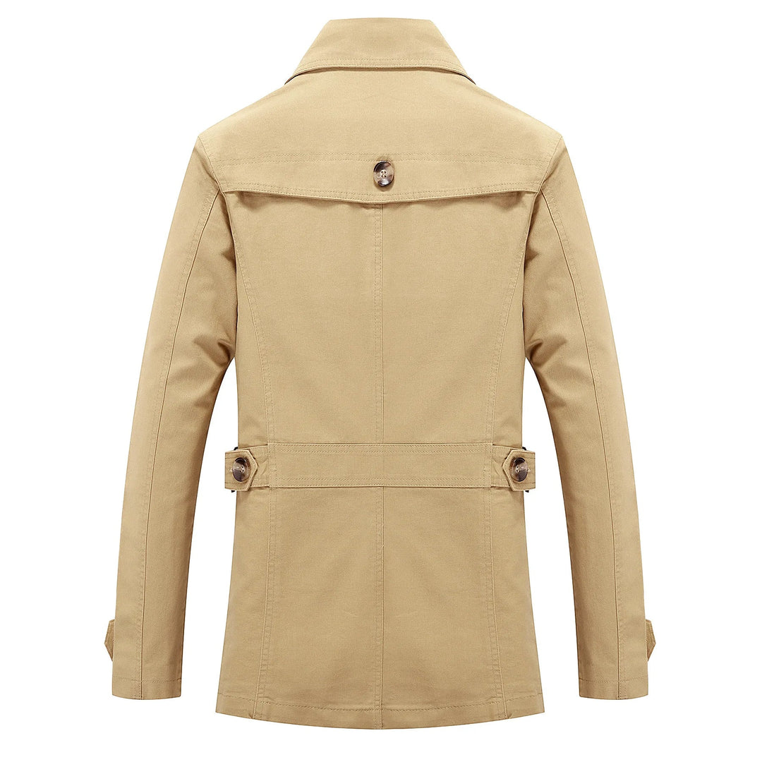 R&B - Stylischer langer Herbst-Trenchcoat für Herren