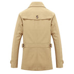 R&B | Stylischer langer Herbst-Trenchcoat für Herren