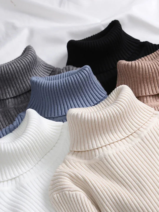 R&B | Strickpullover Gerippte Struktur Figurunabhängiger Schnitt