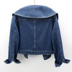 R&B | Koreanische Kurze Denim Jacken für Frauen