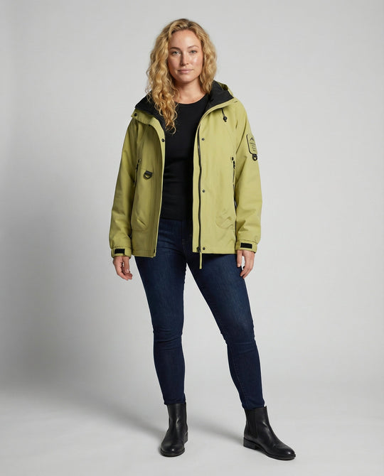 R&B Kapuzen-Windbreaker Jacke