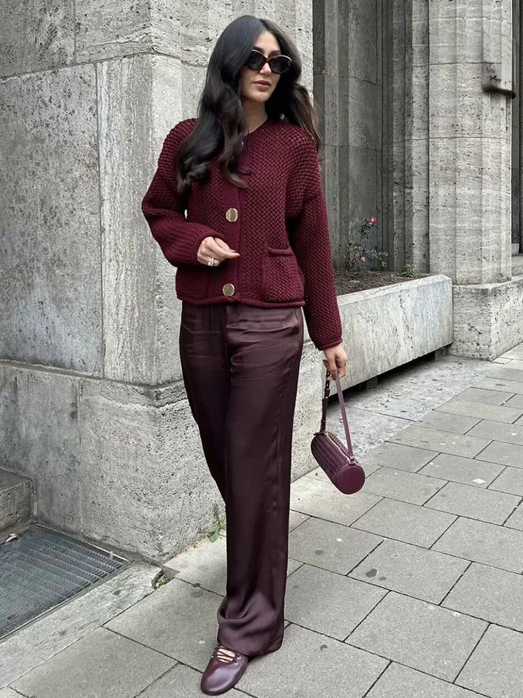 R&B | Modische Strickjacke