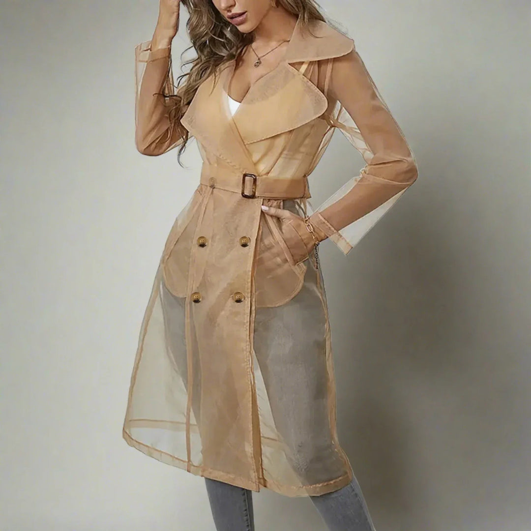 R&B | Durchsichtiger Trenchcoat